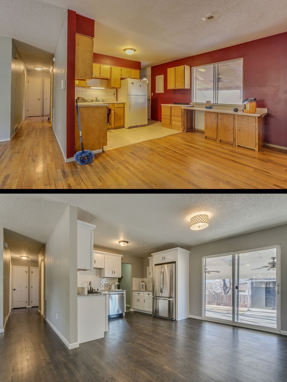 Kitchen Before & After